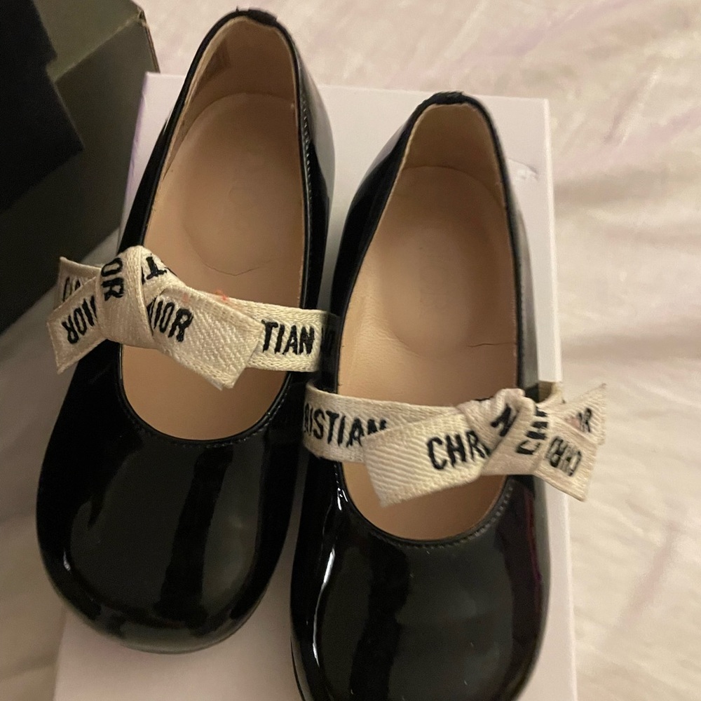 Christian Dior toddler flats